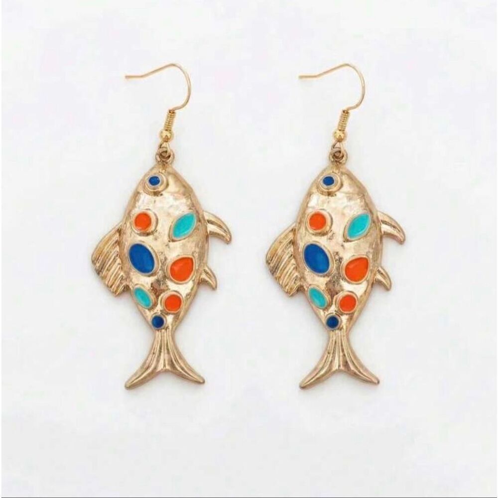 Fish Earrings - Picture 3 of 4